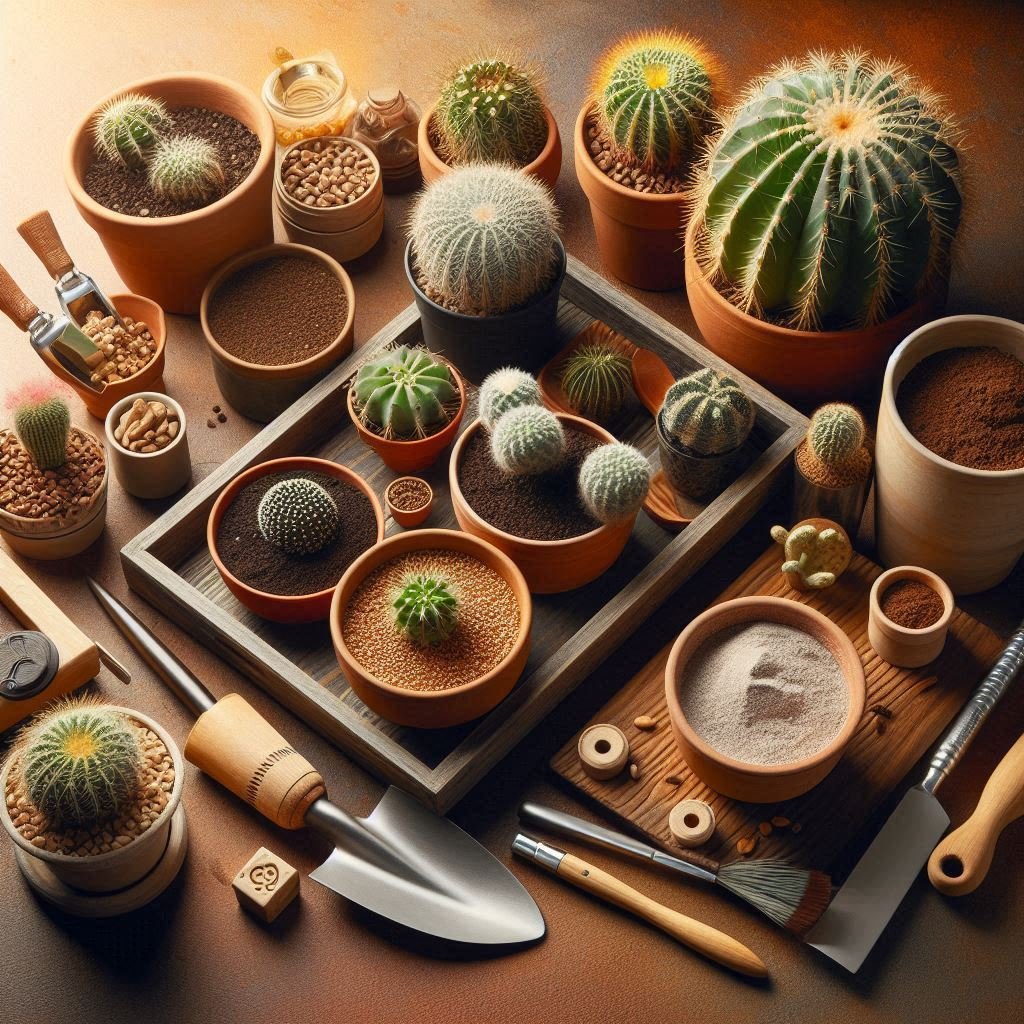 Planting Essentials: Potting Mix and Containers for cactus