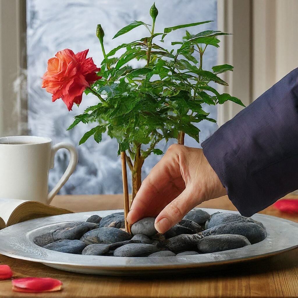 Indoor Rose Plant ,